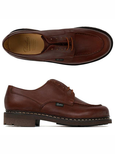 Siam Board Lace-Up Derby Marron - PARABOOT - BALAAN 2