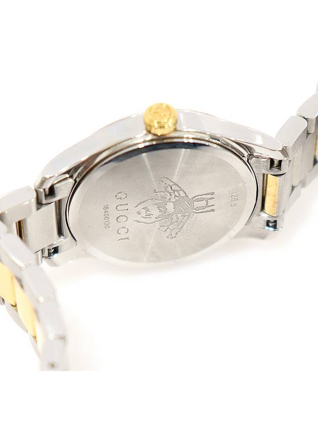 YA126596 530243 27MM Steel Combi Cat G Timeless Women s Watch - GUCCI - BALAAN 6