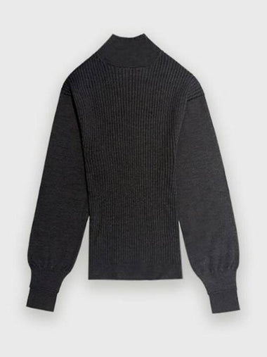 Knit Turtleneck Grey - CELINE - BALAAN 1