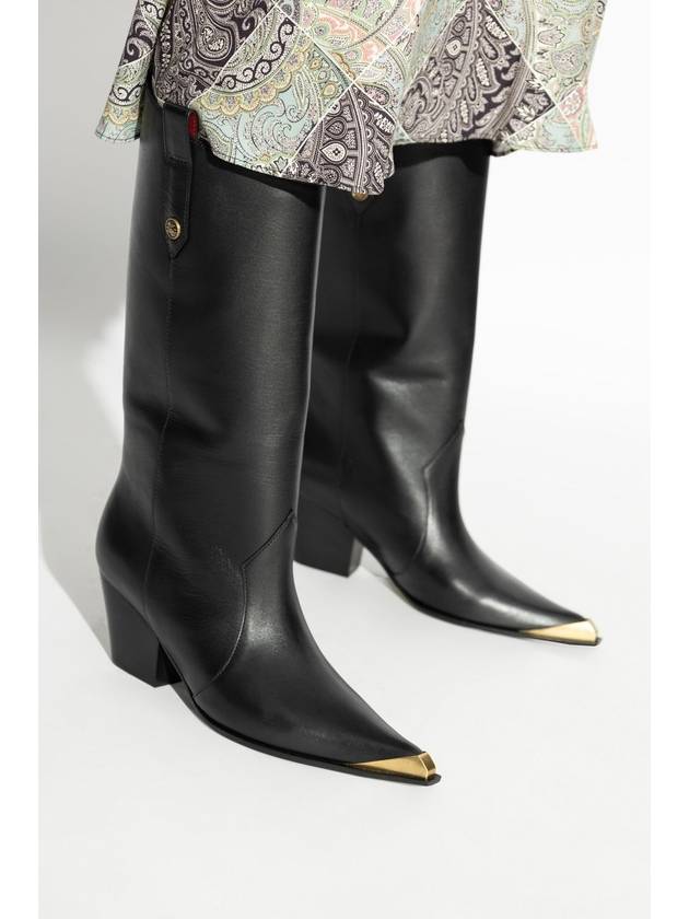 Etro Leather Boots, Women's, Black - ETRO - BALAAN 2