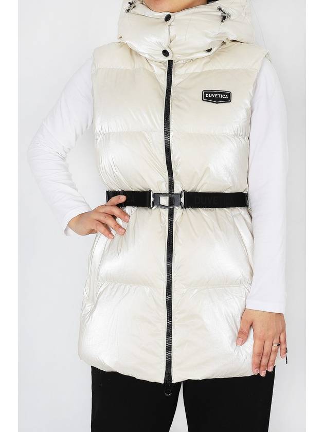 Women s Duck Down Padded Vest Aloro Belted Heavy VDDV95236 CRS - DUVETICA - BALAAN 1