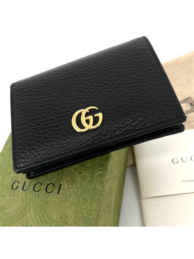 GG Marmont Women s Bicycle Wallet Black 456126 - GUCCI - BALAAN 6