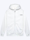 Kentis basic hooded zip up white - SUPENER - BALAAN 1