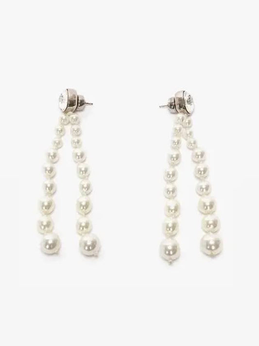 Women Chandelier Crystal Pearl Earrings JY0134 - JW ANDERSON - BALAAN 2