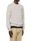 Fox Head Knit Top Light Grey - MAISON KITSUNE - BALAAN 3