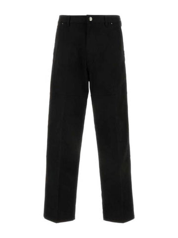 Straight Pants 2A00032 597V6 999 Black - MONCLER - BALAAN 1