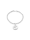 YBA479226001 479226 J8400 8106 Interlocking G New Ball Chain Silver Bracelet - GUCCI - BALAAN 1