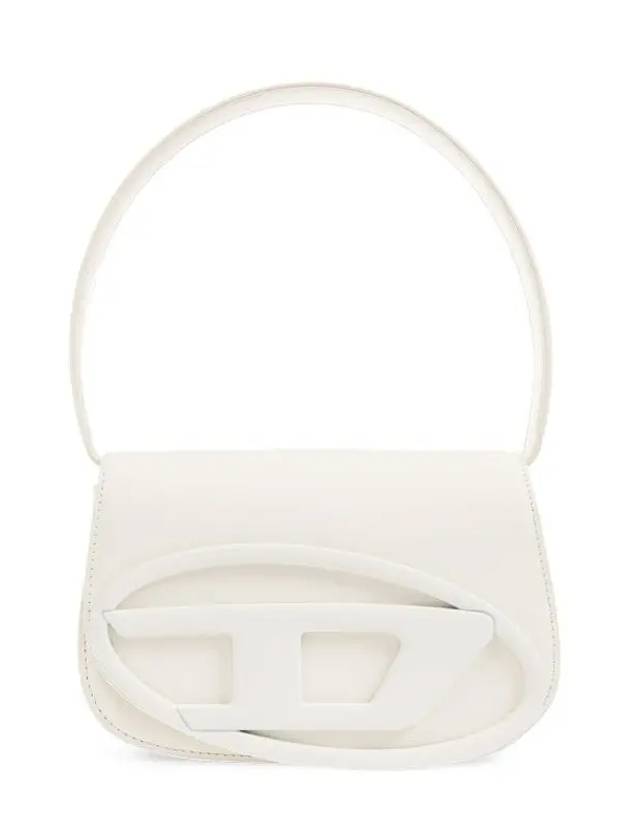 1DR Iconic Matte Leather Shoulder Bag White - DIESEL - BALAAN 2