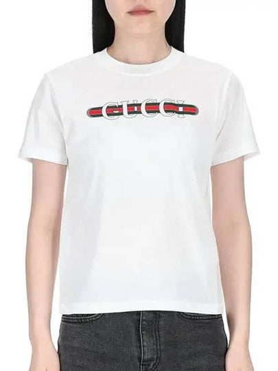 24FW long sleeve t-shirt 36956535 787299 XJGNW 9074 WHITE - GUCCI - BALAAN 2