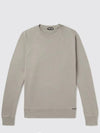 Cotton Sweatshirt Grey - TOM FORD - BALAAN 4