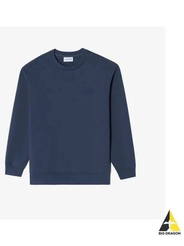 Men s Cushioned Crew Neck T Shirt Navy - LACOSTE - BALAAN 1