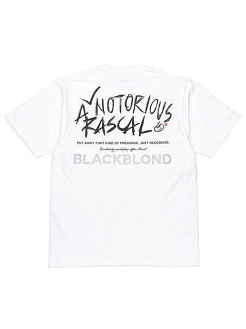 BBD Rascal T Shirt White - BLACKBLOND - BALAAN 1