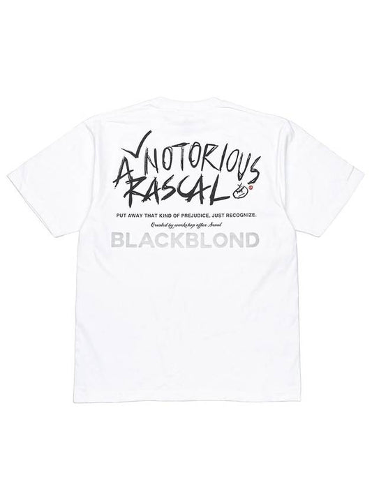 BBD Rascal T Shirt White - BLACKBLOND - BALAAN 1