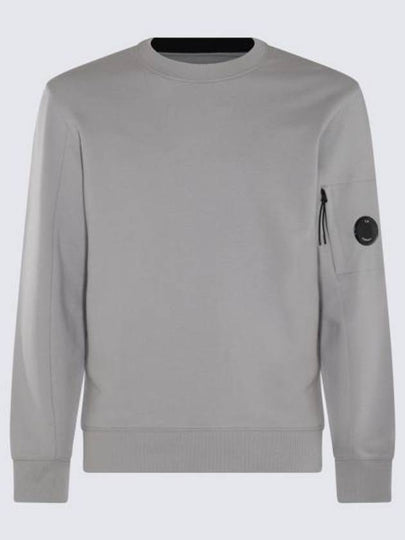 Diagonal Raised Fleece Sweatshirt Grey - CP COMPANY - BALAAN 2