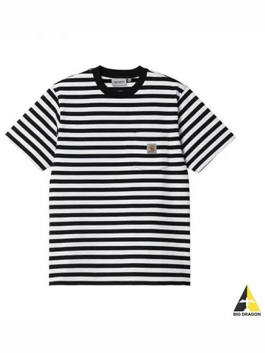 WIP Whip Scotty Pocket Short Sleeve Stripe I0277321IU - CARHARTT - BALAAN 1