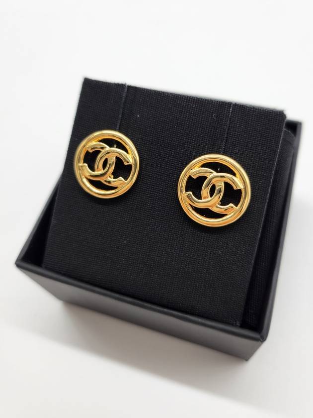 earrings metal gold - CHANEL - BALAAN 7