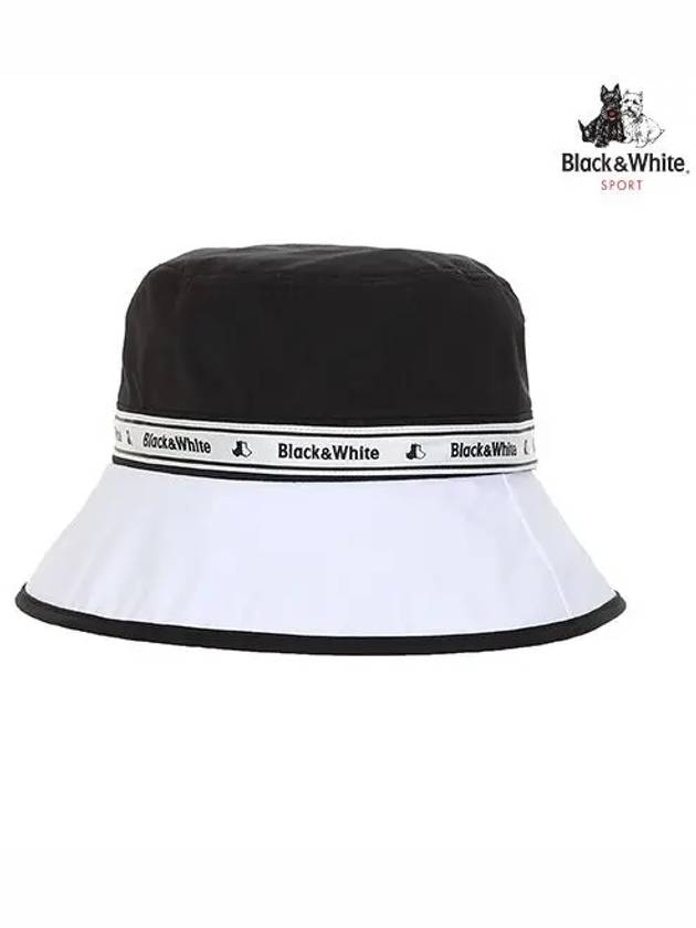 Women's Color Block Bucket Hat 8634LZSP_BLACK - BLACK&WHITE - BALAAN 1