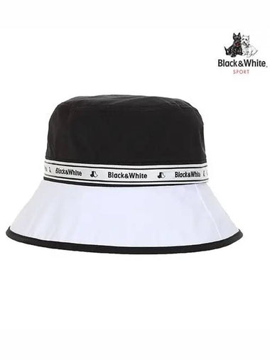 Women's Color Block Bucket Hat 8634LZSP_BLACK - BLACK&WHITE - BALAAN 1