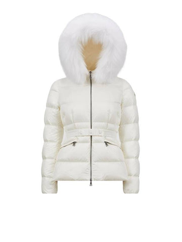 Boed Short Down Jacket White - MONCLER - BALAAN 1