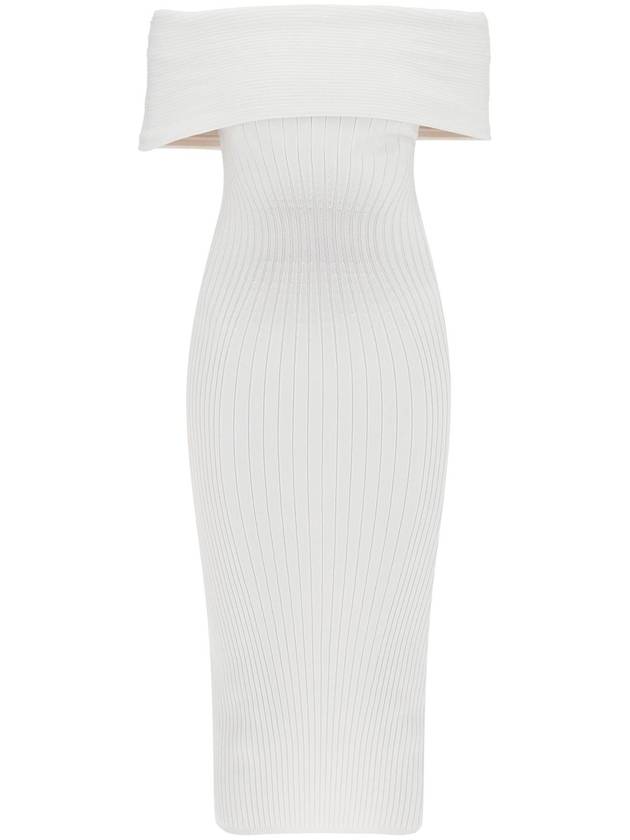 off-shoulder midi - MUGLER - BALAAN 1