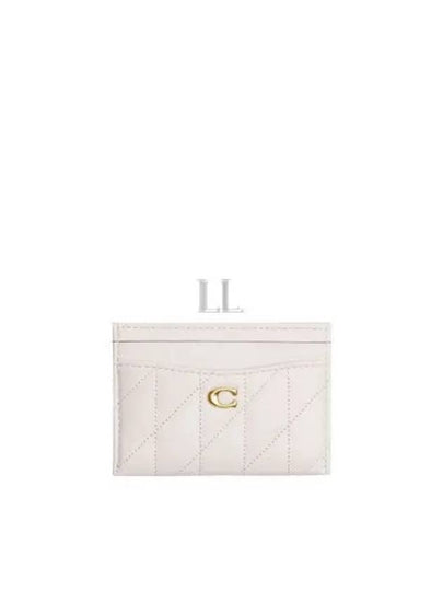 Pillow Quilted Card Wallet White - COACH - BALAAN 2