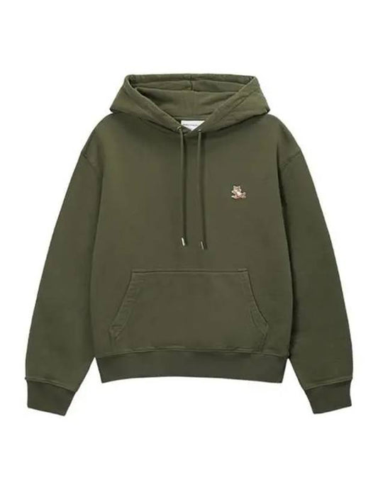 Hooded Sweatshirt LM00706KM0001 P384 Green - MAISON KITSUNE - 2