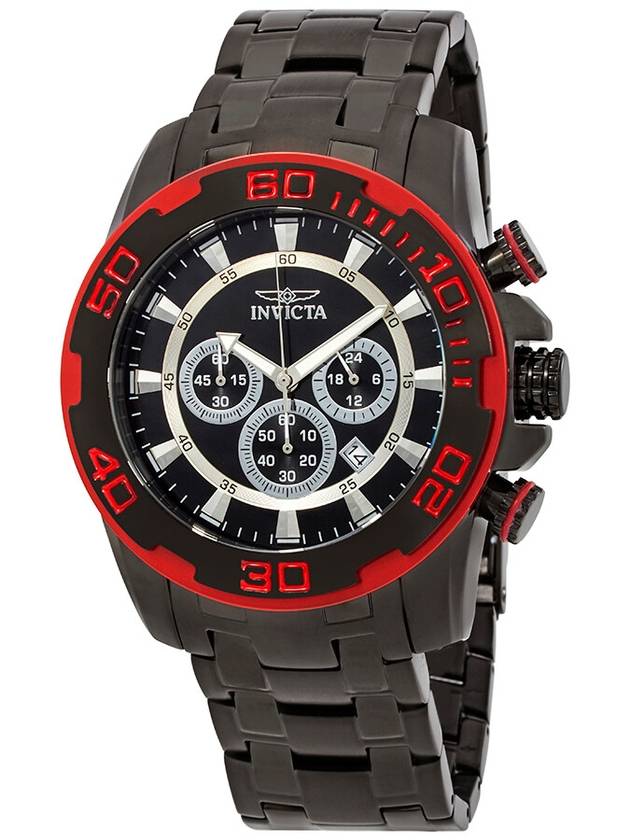 Invicta Pro Diver Chronograph Black Dial Men's Watch 22323 - INVICTA - BALAAN 1