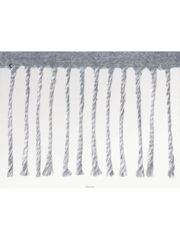 All About Monogram Wool Scarf Grey - LOUIS VUITTON - BALAAN 4