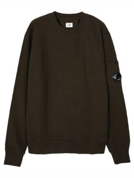 Sweatshirt Brushed Emerized Diagonal Fleece - CP COMPANY - BALAAN 1