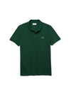 Slim Fit Short Sleeve Polo Shirt Dark Green - LACOSTE - BALAAN 1