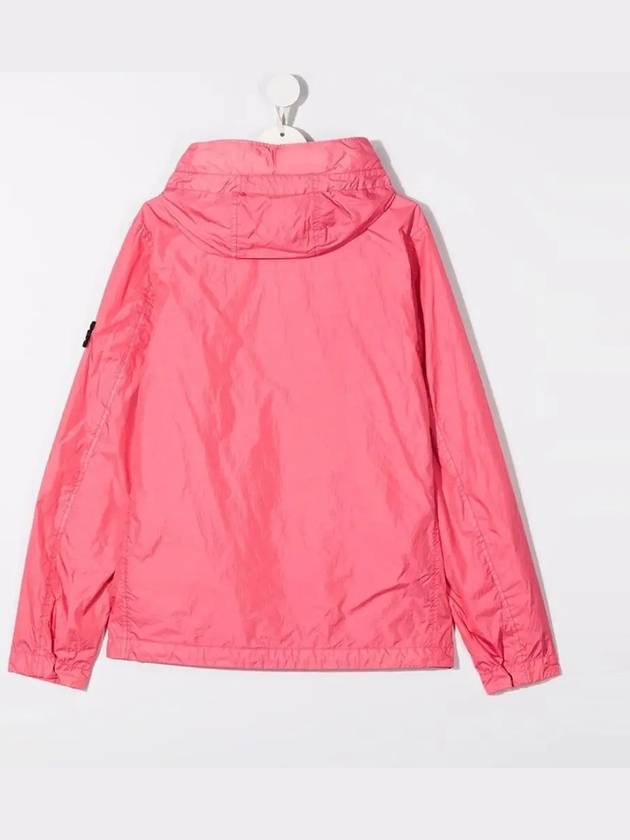 Kids Women s Wappen Hooded Jacket Pink 761640233 V0087 - STONE ISLAND - BALAAN 3