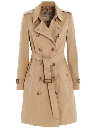 The Mid Length Chelsea Heritage Trench Coat Honey - BURBERRY - BALAAN 2