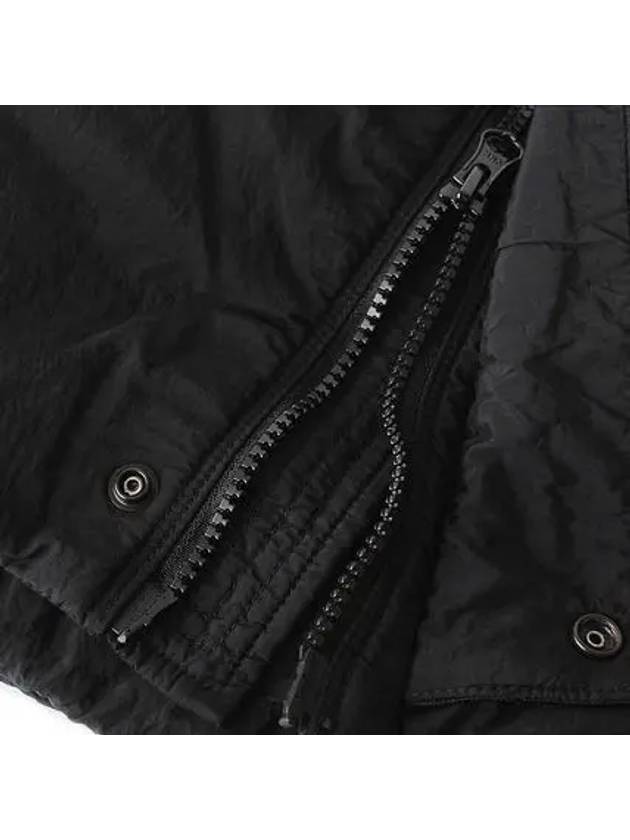 High Neck Padded Vest Black - STONE ISLAND - BALAAN 4