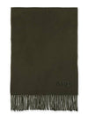 Ambroise Embroidered Muffler Pine Green - A.P.C. - BALAAN 1