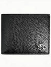 GG Interlocking Two Tone Half Wallet Black - GUCCI - BALAAN 2