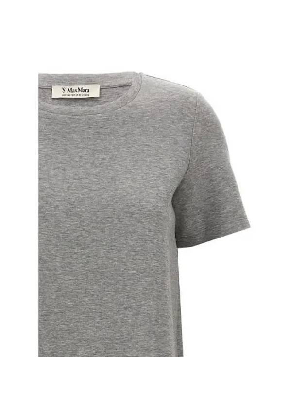 S Max Mara TUBO bag logo short sleeve t shirt TUBO002 - MAX MARA - BALAAN 3