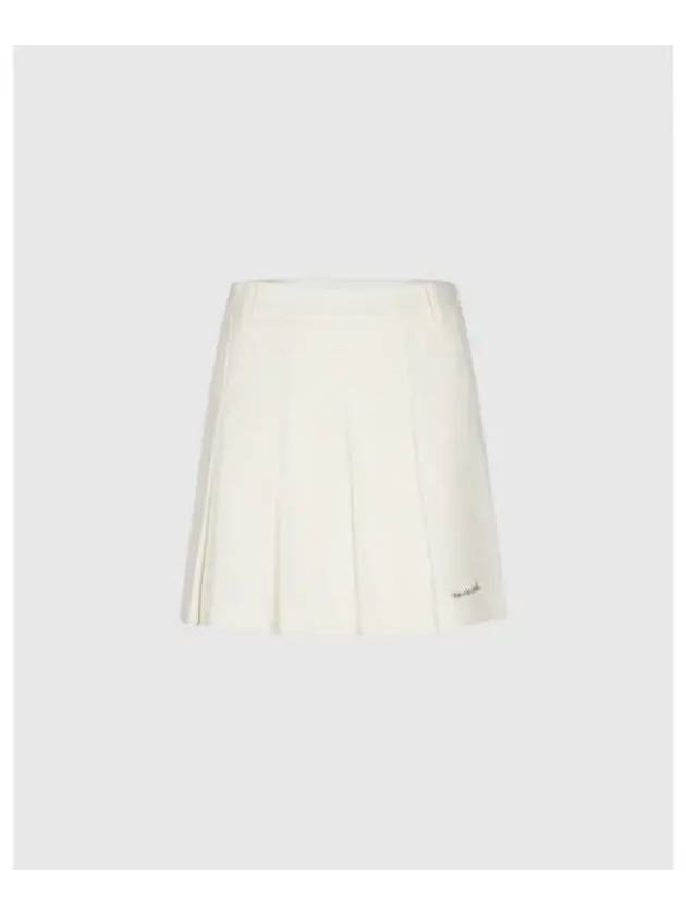 TRAVISMATHEW Women s Pleated Skirt White - TRAVIS SCOTT - BALAAN 1