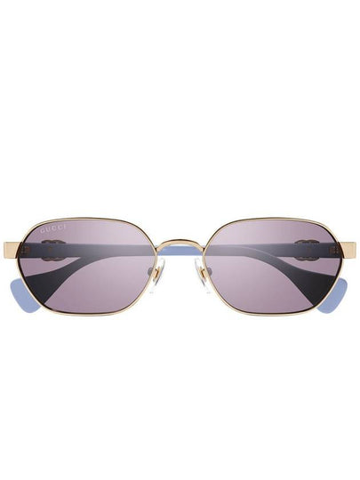 Double G Geometric Frame Sunglasses GG1593S - GUCCI - BALAAN 2