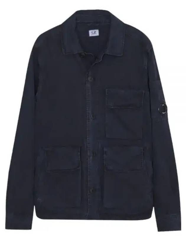 Microreps Diamond Peach Jacket Navy - CP COMPANY - BALAAN 2