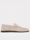 Men's Suede Rubber Sole Loafers Sand - BRUNELLO CUCINELLI - BALAAN 2