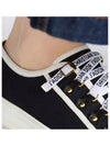 Walk'N' Low Top Sneakers Canvas Black - DIOR - BALAAN 5