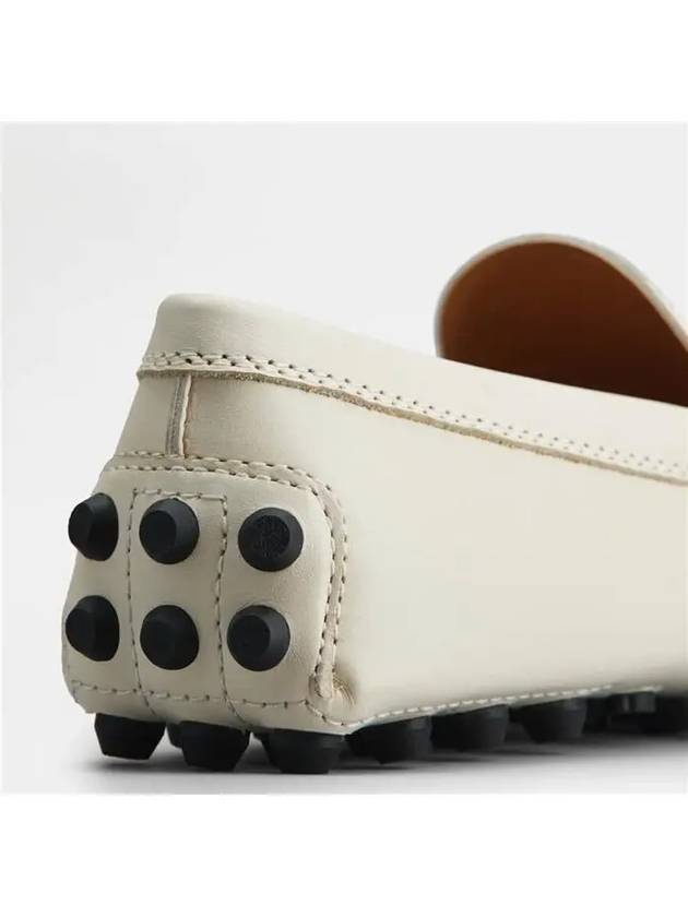 Gomino Moccasin Driving Shoes Cream - TOD'S - BALAAN.