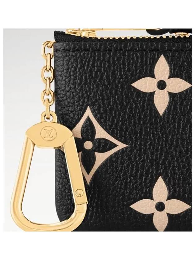 Monogram Empreinte Key Pouch Black - LOUIS VUITTON - BALAAN 3