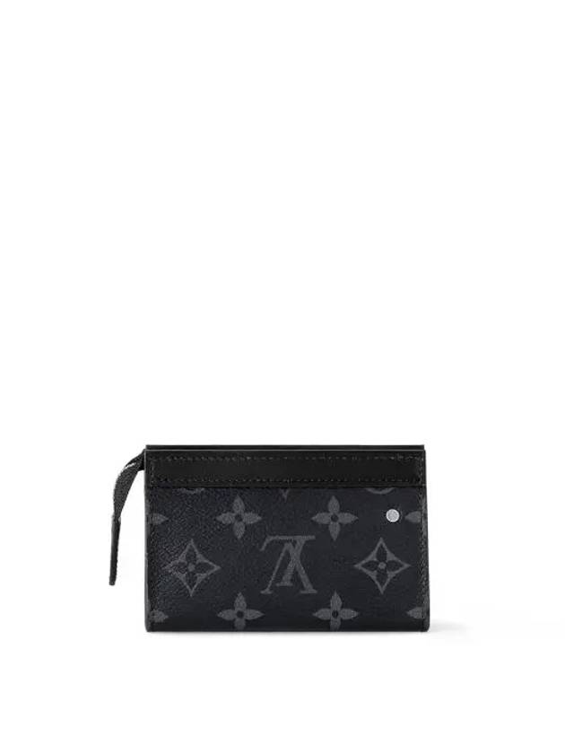 Voyage Key Pouch Black - LOUIS VUITTON - BALAAN 7