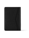 Pocket Organizer Taiga Leather Card Wallet Black - LOUIS VUITTON - BALAAN 7