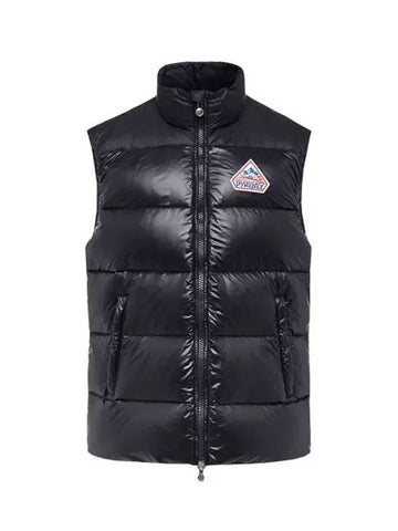 JOHN Unisex Sleeveless Down Jacket Black - PYRENEX - BALAAN 1