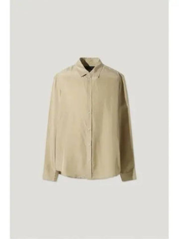 KRAVITZ Basic SILK Shirt BEIGE - IRO - BALAAN 1