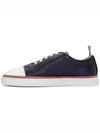 Toe Cap Trainer Low Top Sneakers Navy - THOM BROWNE - BALAAN 2