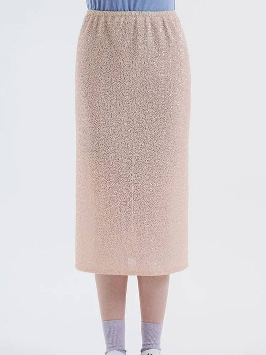 2.5mm sequin skirt light orange 0100 - VOYONN - BALAAN 1