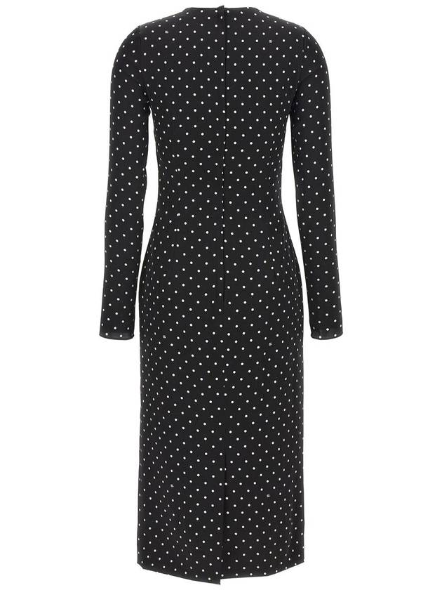 Polka dot midi dress F6GAVTFSA63 - DOLCE&GABBANA - BALAAN 3